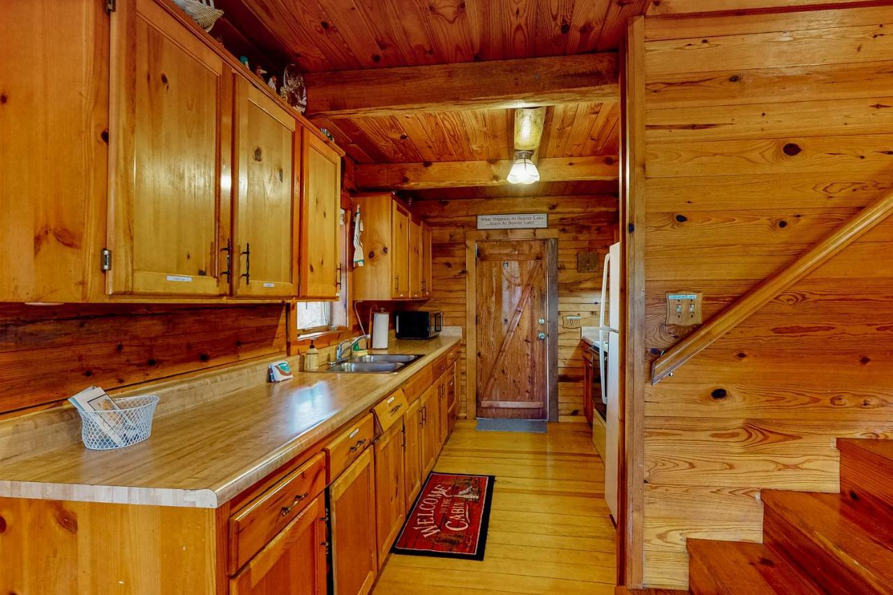 Charlie'S Ol' Fishing Cabin Eureka Springs Exterior foto