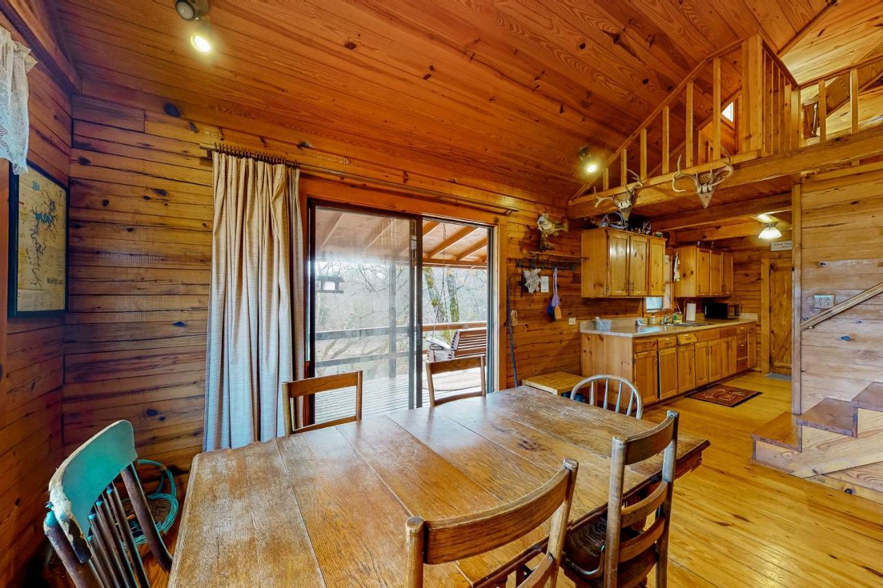 Charlie'S Ol' Fishing Cabin Eureka Springs Exterior foto